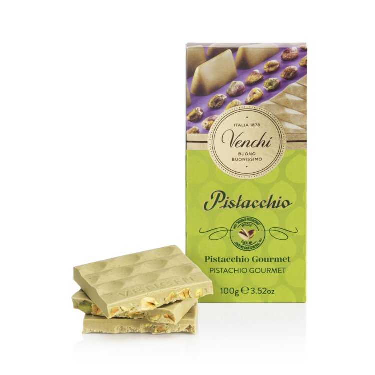 Venchi Pistachio - Biela čokoláda s pistáciou 100 g
